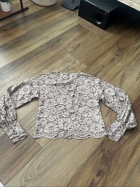 Zara lace top